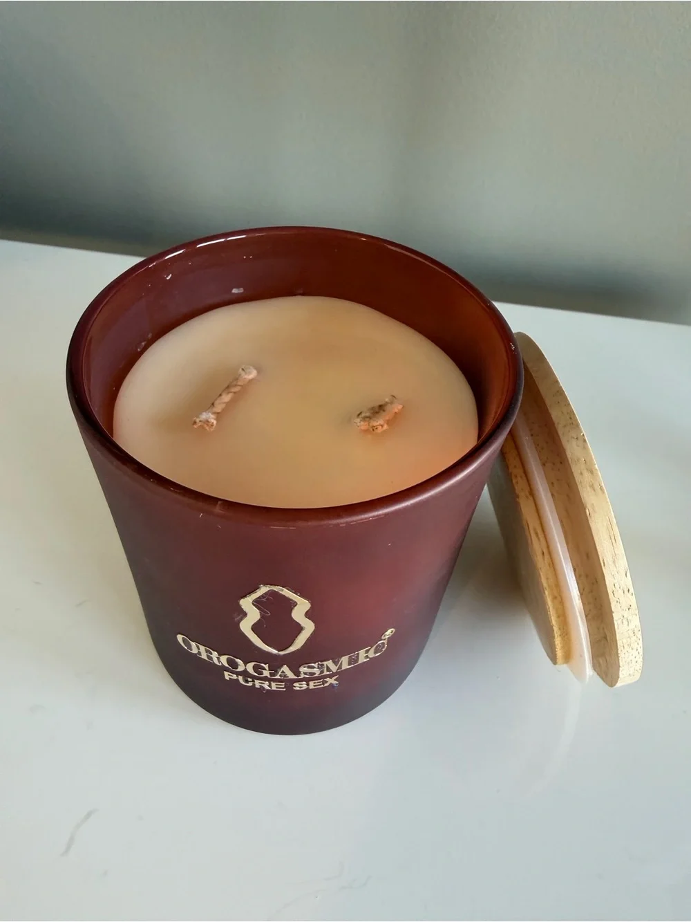 Pure Sex Scented Candle Orogasmic Perfumes Brand